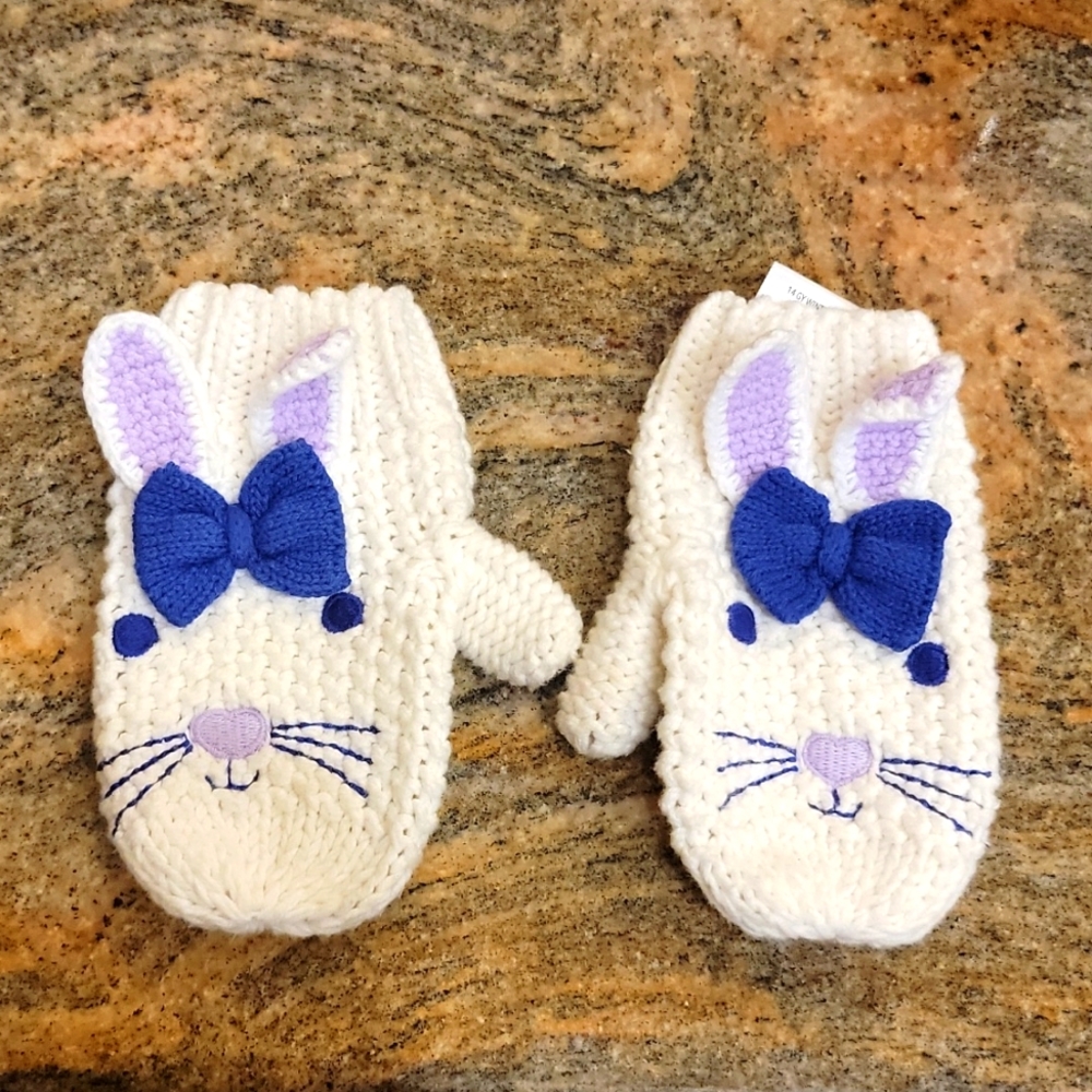 Gymboree  bunny gloves size 12-24 month